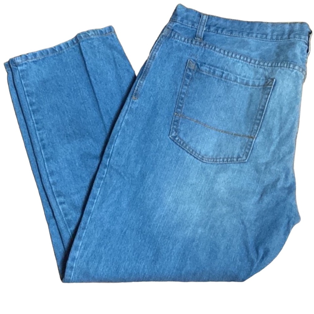 Mens Gasoline Straight Leg Jeans 42 Waist